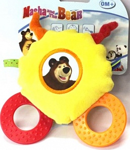 Игрушка со звуковым эффектом «Маша и Медведь», 2 вида (Simba, 9300749)